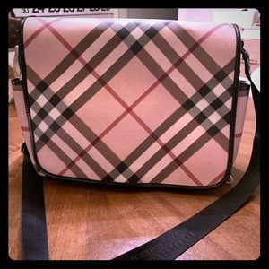 Burberry diaper bag